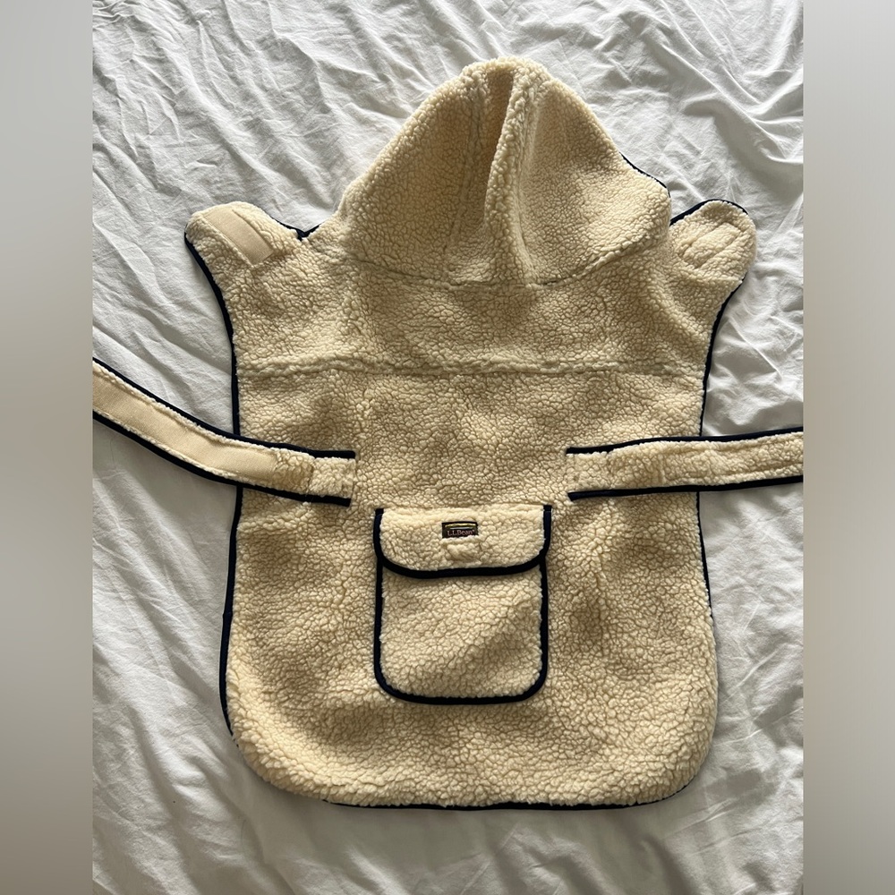 L.L. Bean Large Sherpa Dog Coat